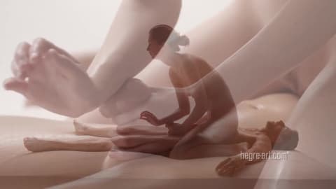 Film Erotique pendant un massage sensuel