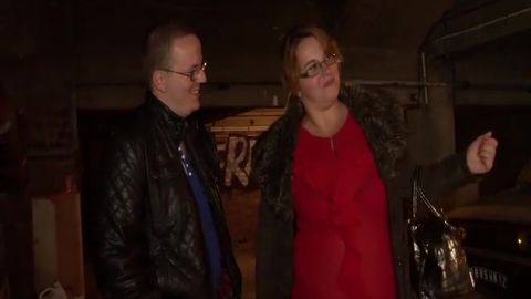 Grosse Cochonne Française se fait tourner