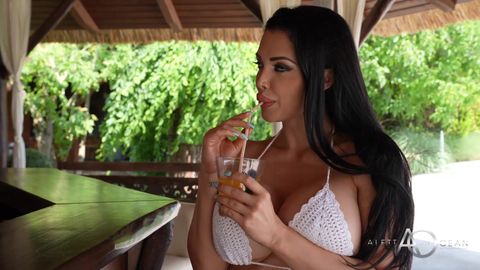 Al aire libre follando con la bella actriz aletta ocean xxx